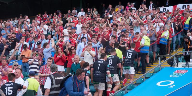 Barnstaple RFC fans