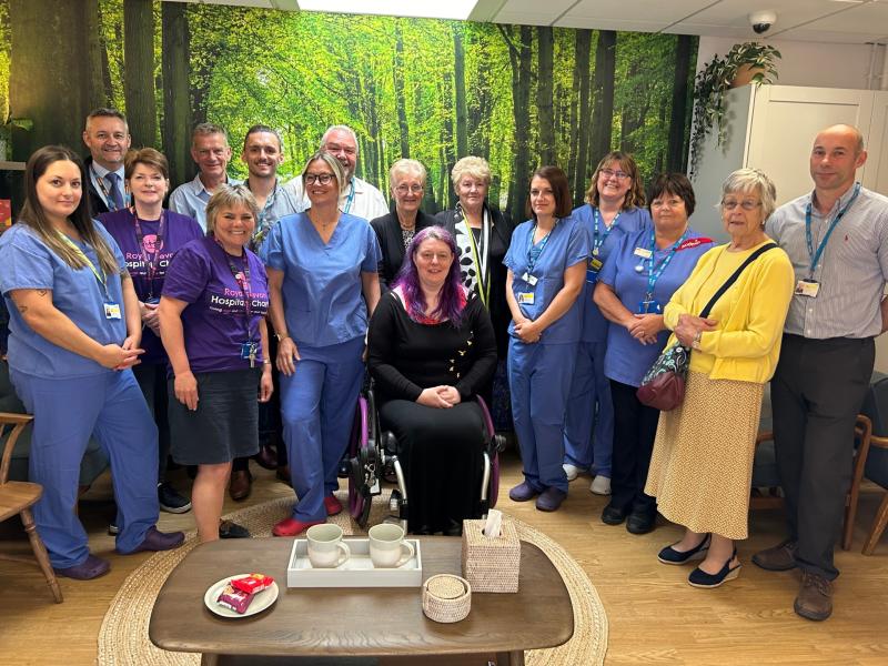 ndg NDDH Bereavement Suite opening RDHC