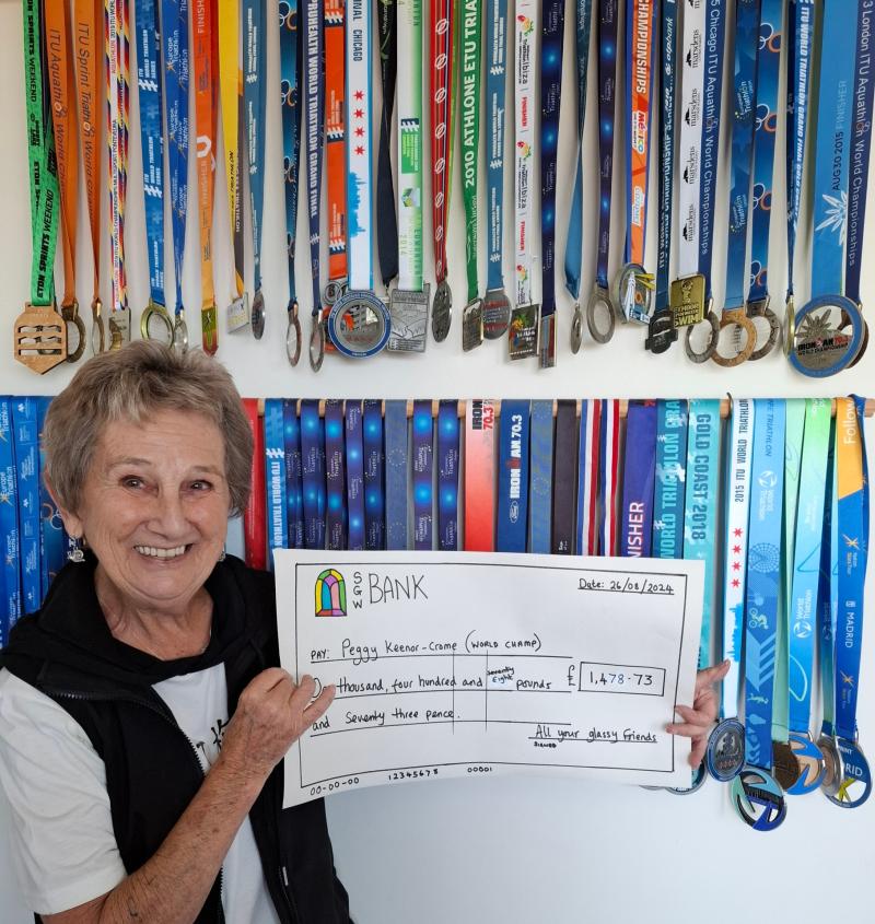 Westward Ho! octogenarian set to defend title at World Aquathlon Championships