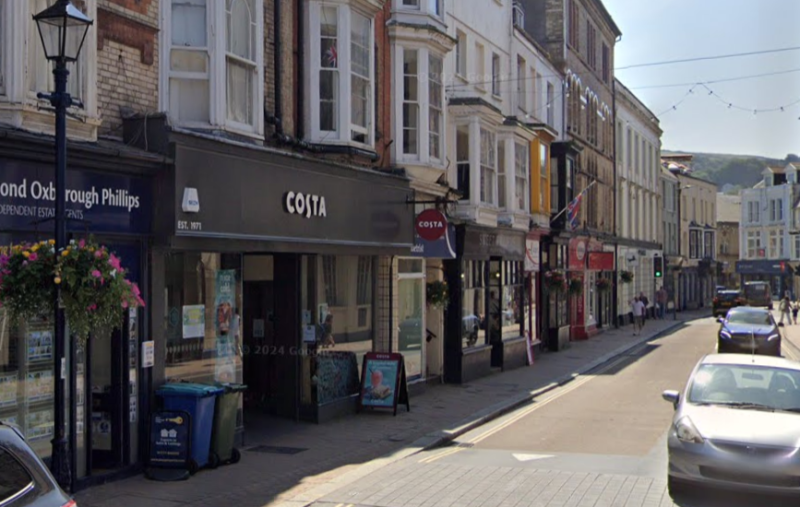 Costa Coffee in Ilfracombe closes today