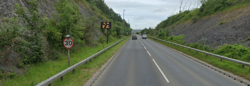A361 Barnstaple western bypass reopens after collision