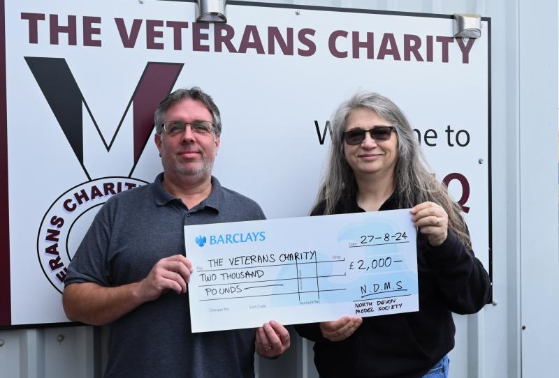 Model show raises £2000 for veterans