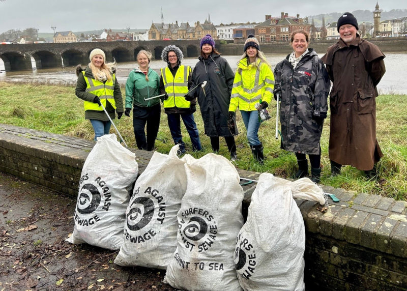 Join the Tarka Trail & estuary clean up on World Clean Up Day