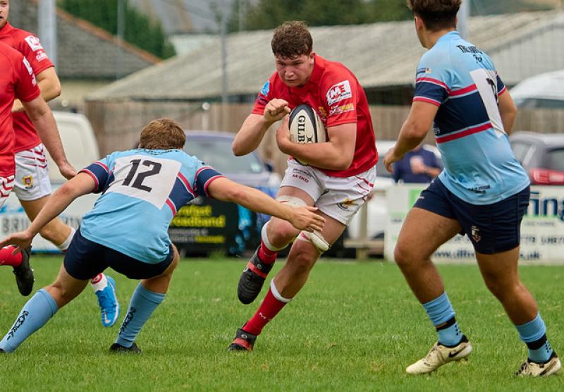 Barnstaple Athletic's Alex Hookway. Pic from Bob Collins