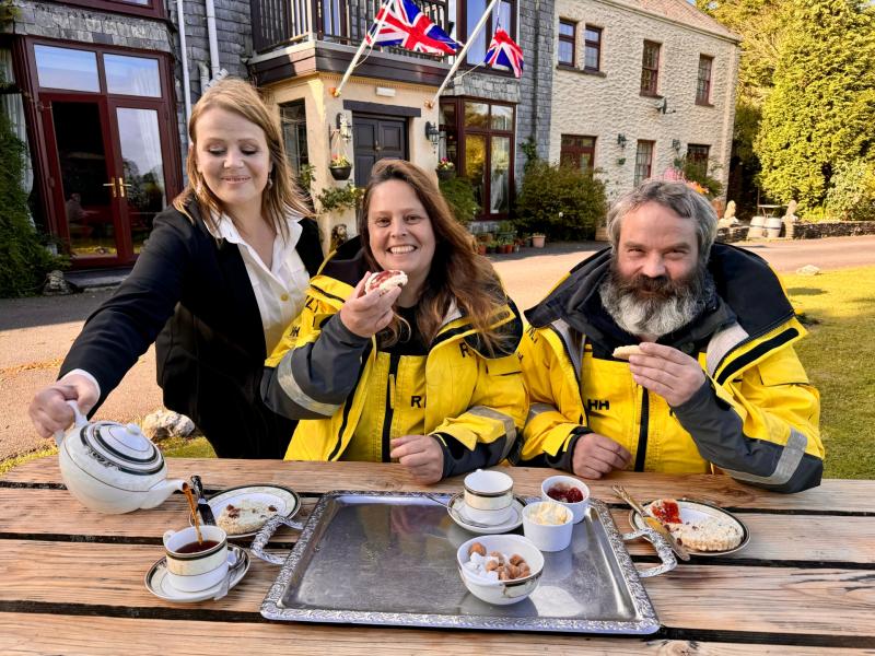 Cream tea event raises £750 for Ilfracombe RNLI