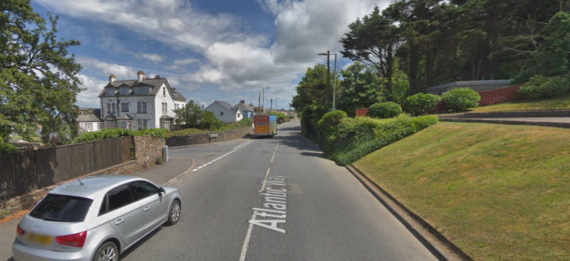 Road closed due to police incident