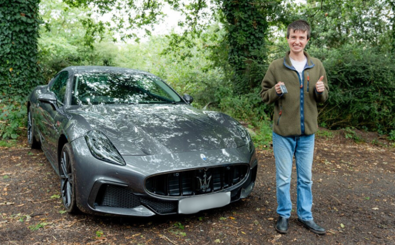Bideford Asda worker wins big with £160,000 Maserati