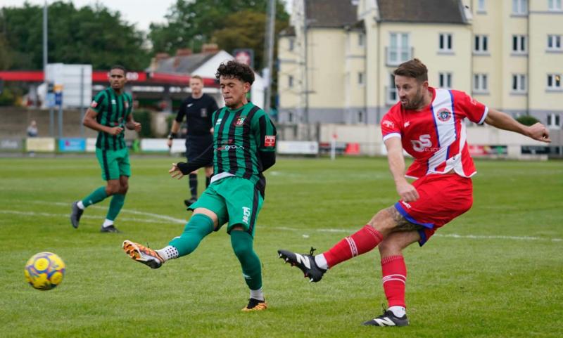 Bideford v Cinderford Town. Pic from Sean Gosling