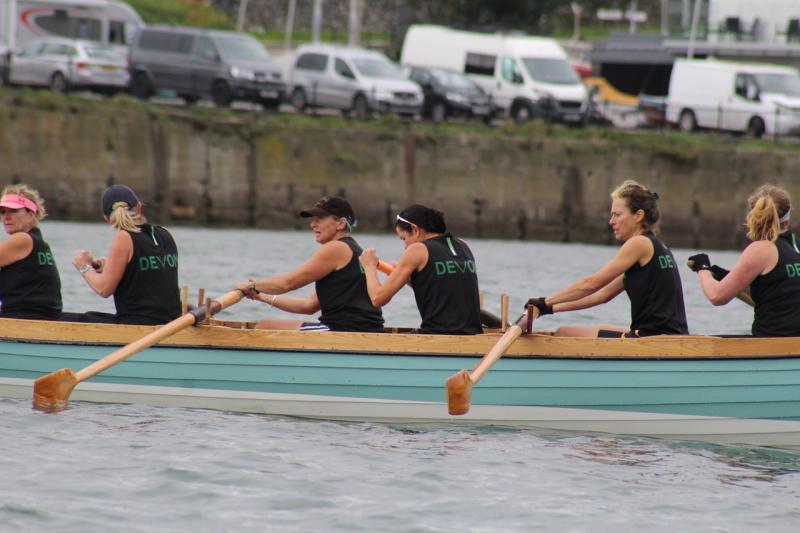 Gig Rowing Champs. Pic from GigRower/CPGA