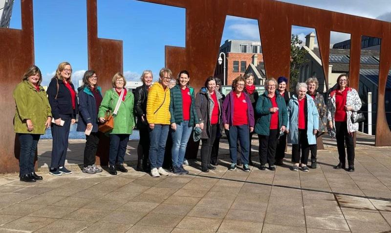 Barnstaple Ladies Choir strikes a chord in Northern Ireland