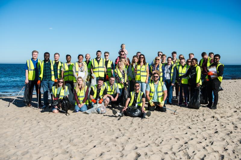North Devon holiday parks make a clean break with beach tidy-up