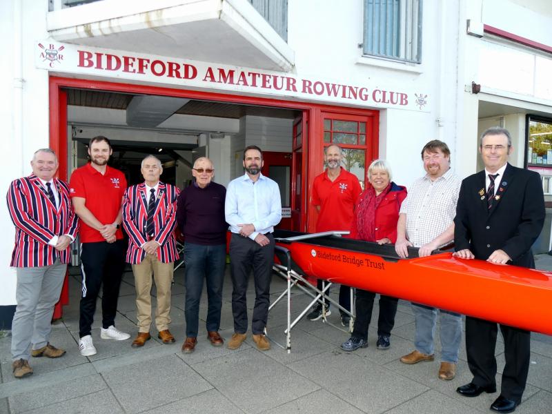 Joanne christened by Bideford Reds. Pic from Graham Hobbs