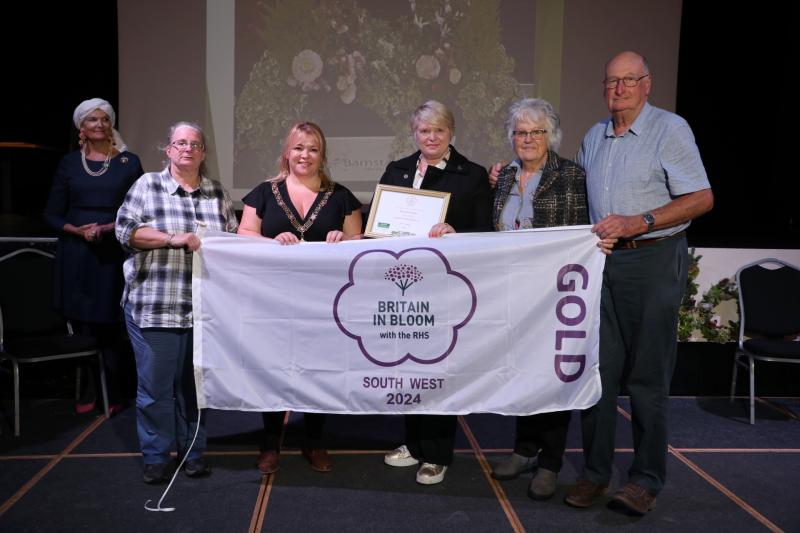 Barnstaple in Bloom celebrates local gardening success