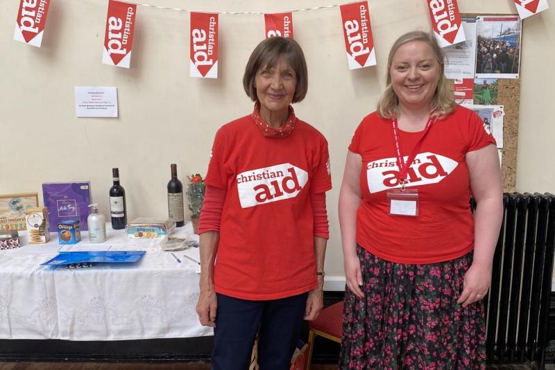 School choir boosts Christian Aid coffee morning