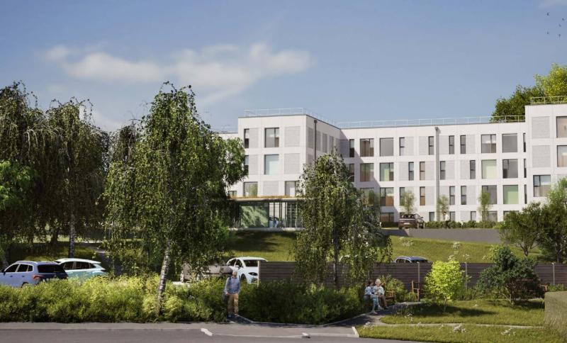 New hospital staff accommodation block proposed
