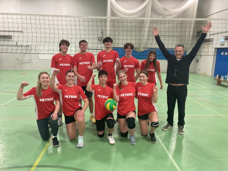 Mixed Volleyball Cup team from 2023