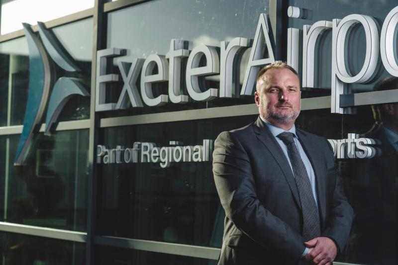 Exeter Airport sees rise in passenger numbers
