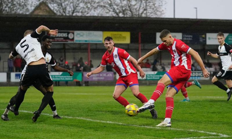 Bideford defeat Harlequins. Pic from Sean Gosling