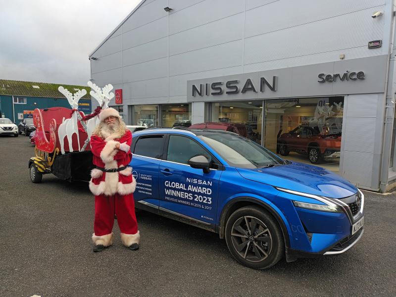 Full schedule of Santa’s sleigh route around Barnstaple