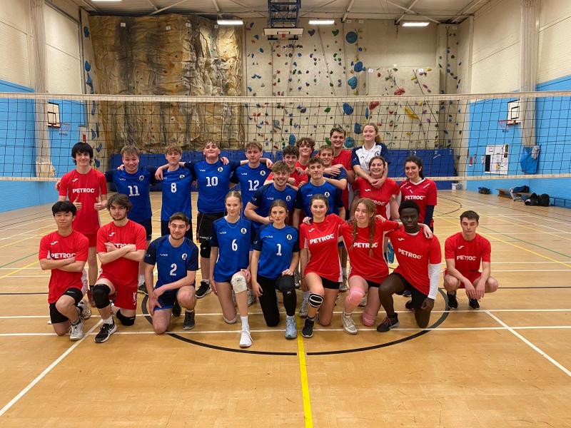 Petroc volleyball
