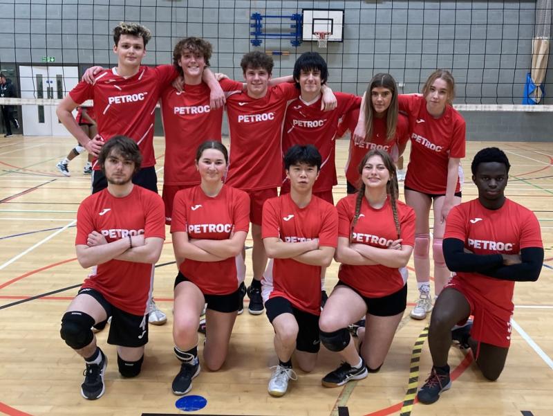 Volleyball success for Petroc