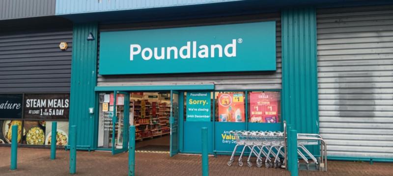 Poundland in Barnstaple set to close