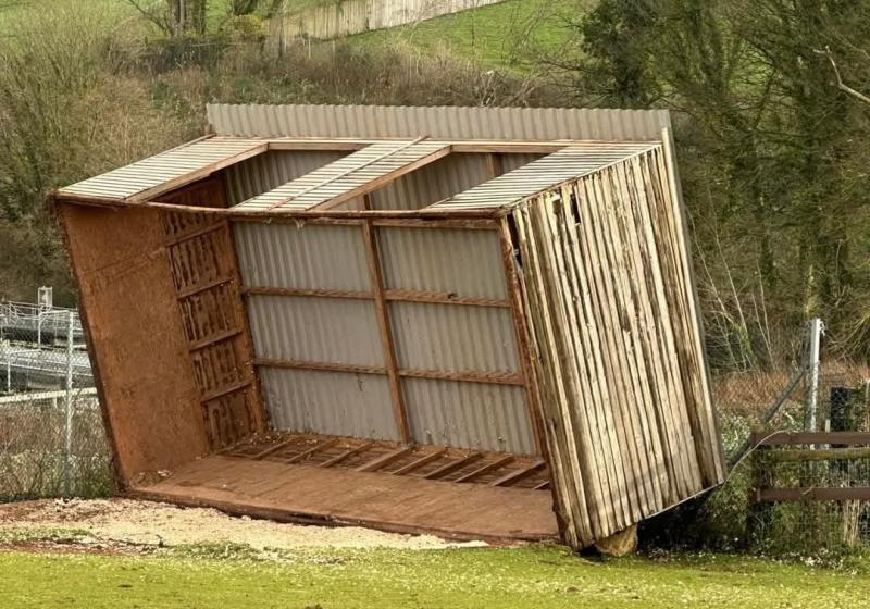 Storm Darragh causes damage at Mare and Foal Sanctuary sites