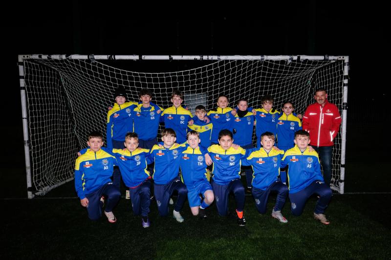 New kit for Bideford Juniors. Pic from MKCollins Photography