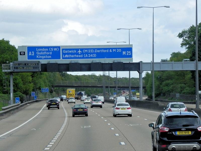 M25 closures could impact North Devon drivers heading east
