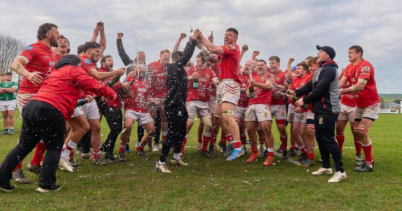 Glory for Barnstaple Chiefs. Pic from Bob Collins