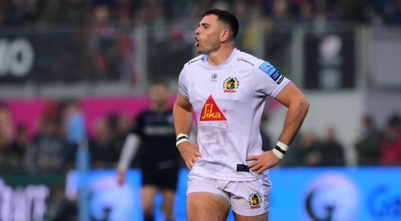 Exeter Chief Will Rigg. Pic from PPAUK