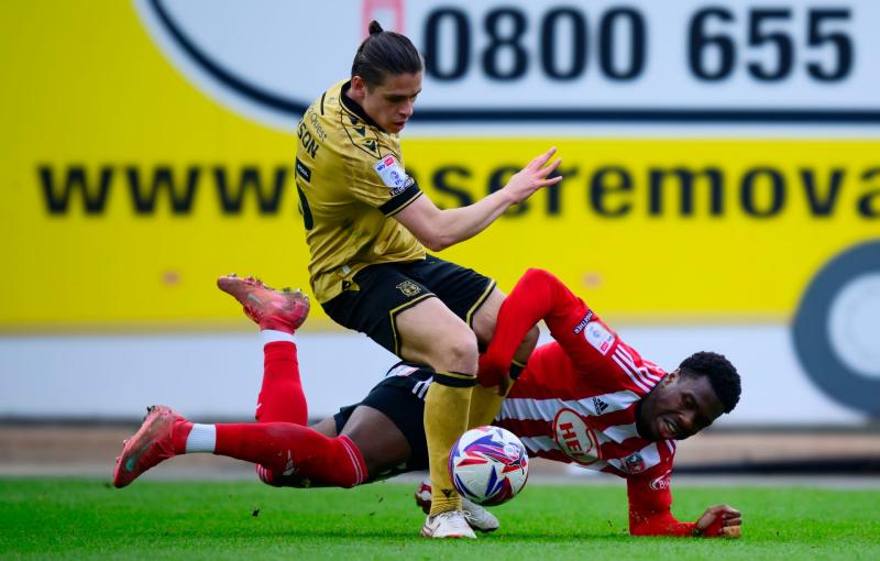 Exeter City downed by Wrexham. Pic from PPAUK
