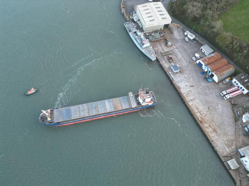Appledore welcomes back-to-back cargo ships for the first time in a decade