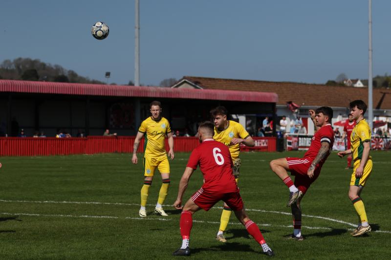 Barnstaple v Street. Pic from Nathan Bennett
