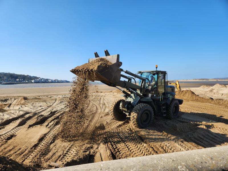 Instow community digs in to deal with sand issue