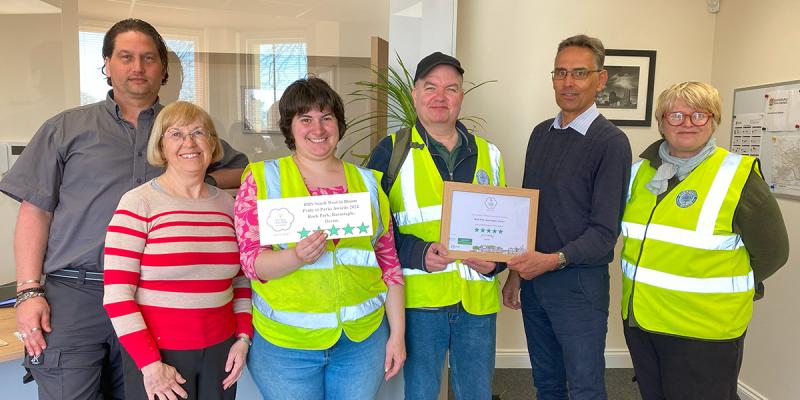 Council celebrates five-star award for Rock Park