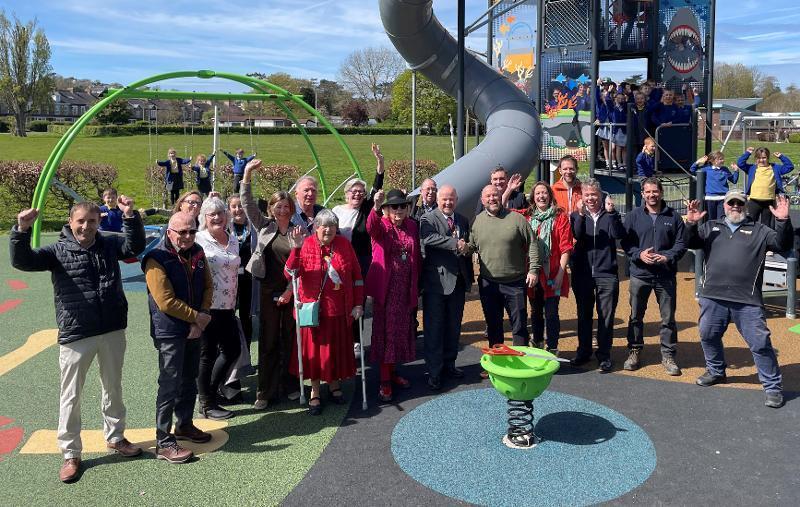 ndg Victoria Park play park opening