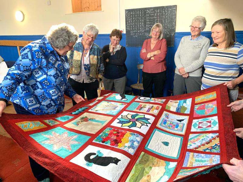 Craft group's quilts to go on display in Braunton