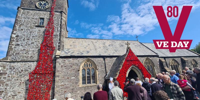 ndg VE Day 80 Bratton poppies composite
