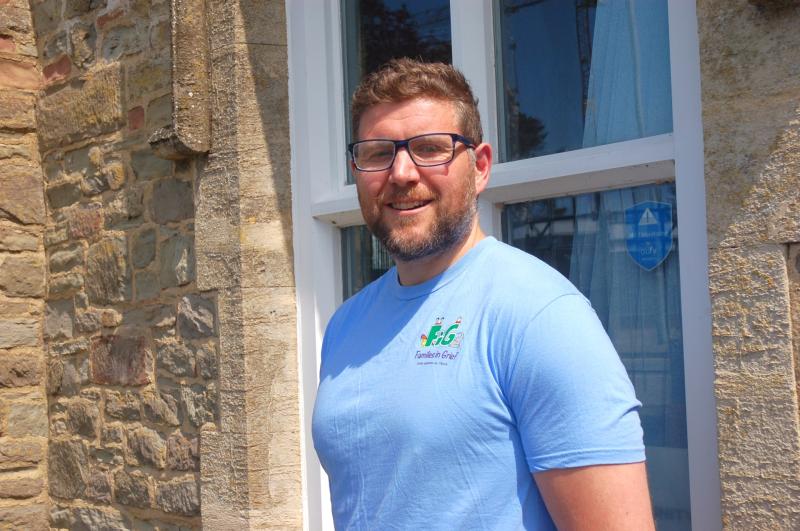 New leader Chris Walker aims to expand Families in Grief charity in North Devon