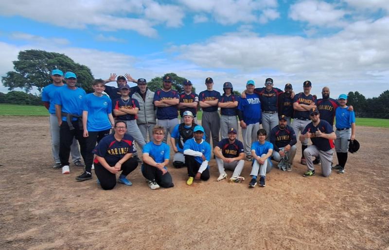 Torrington Riptides and Plymouth Mariners at Wilson Field 1 June 2025 - photo by Ashley Hendy
