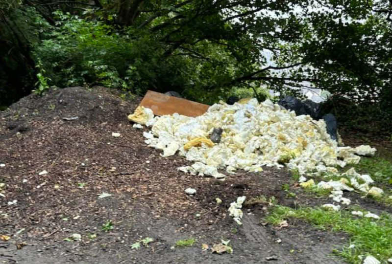 ndg Ilfracombe Torrs Park fly-tipping