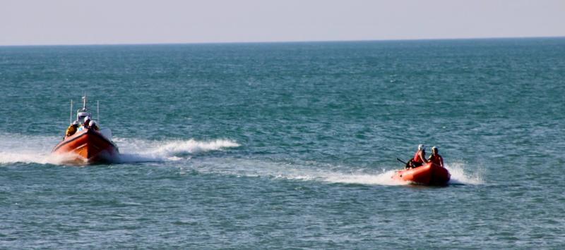 ndg rnli paddleboarders rescue Credit RNLI-David Miller