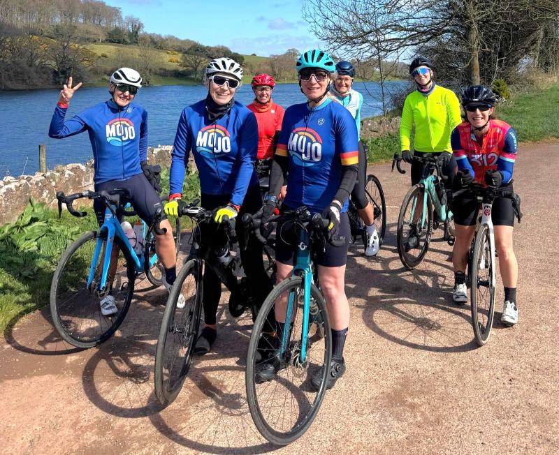 Eight North Devon women to cycle 1,000 miles for Families in Grief charity