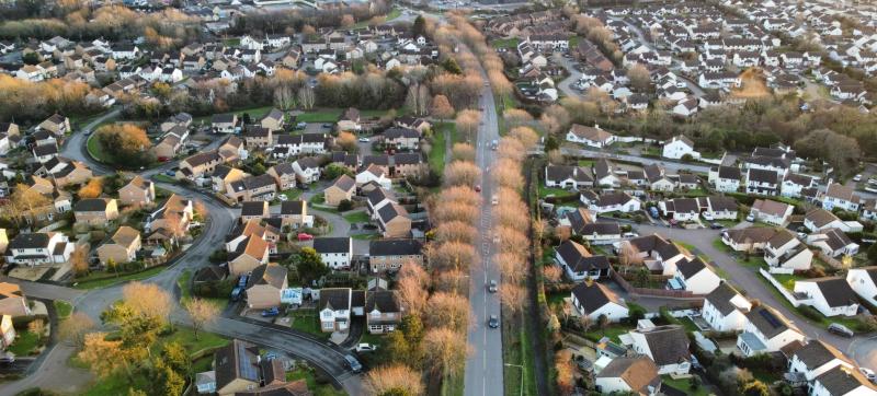 ndg Cedars roundabout aerial AW Photographic (2)