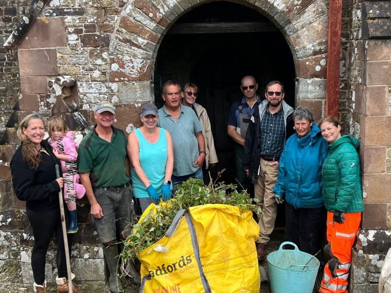 ndg St Petrocks church team credit Cheryl Cottle-Hunkin 1