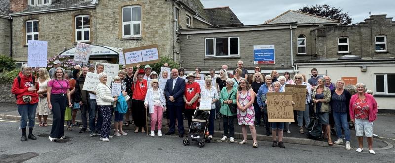 ndg Tyrrell protest group 1