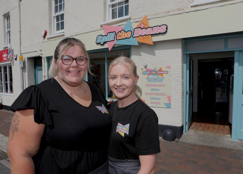Local girls ‘Spill the Beans’ on new business venture
