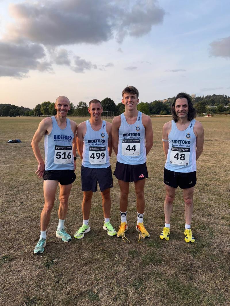 Bideford AAC 5K runners