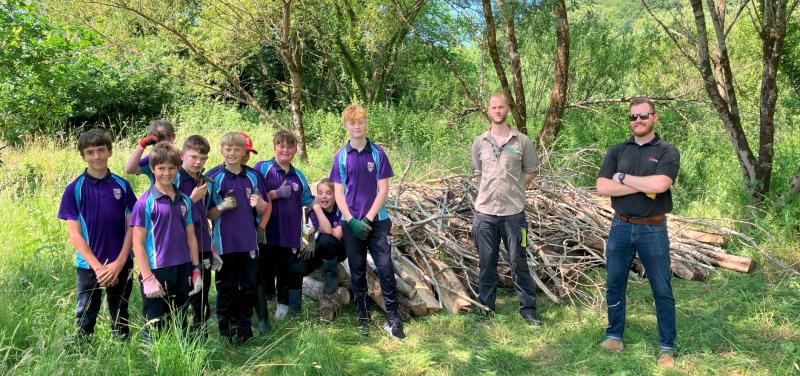 Kingsley School otter habitat 2 